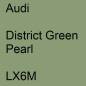 Preview: Audi, District Green Pearl, LX6M.